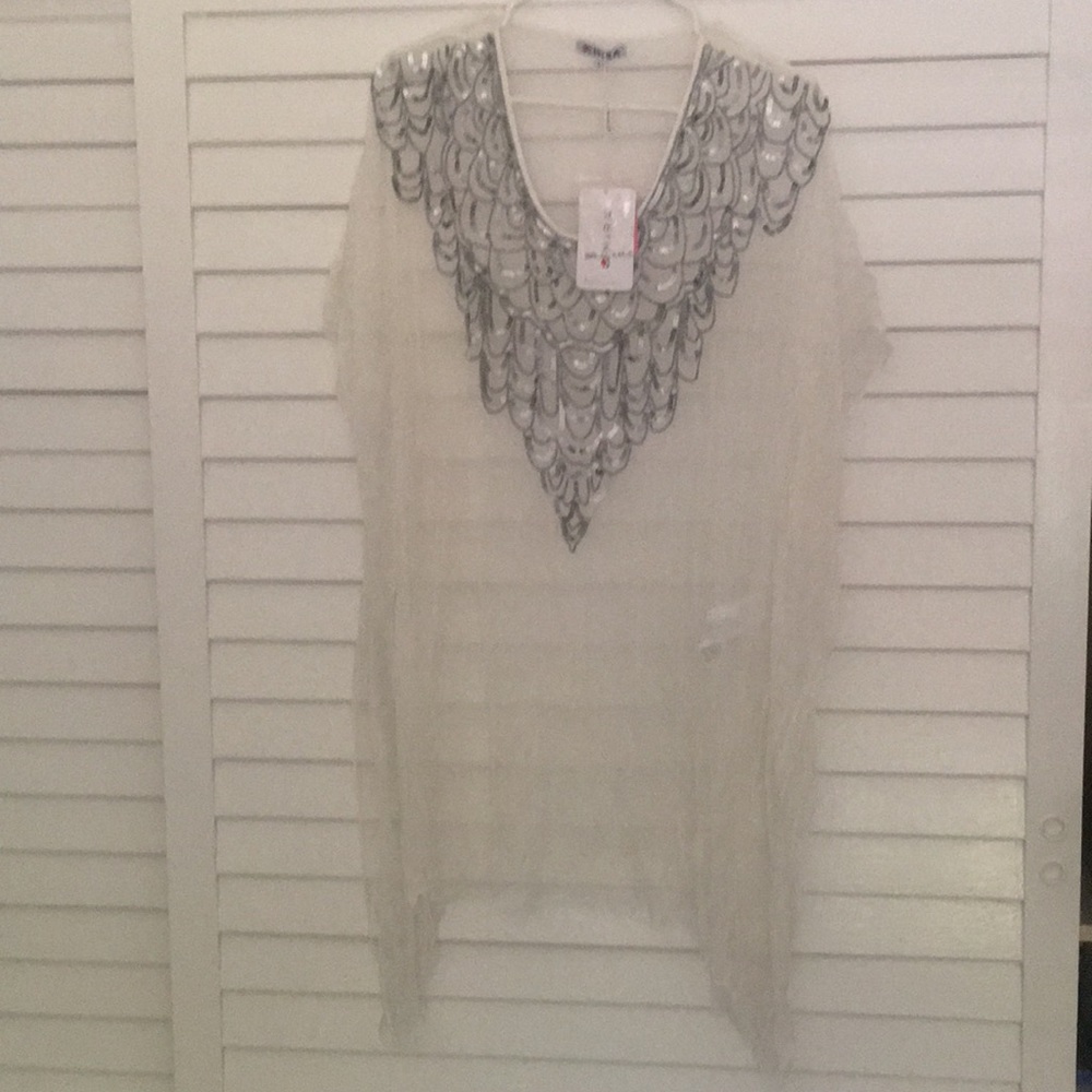 Swim suit cover up. New with tags. Size L